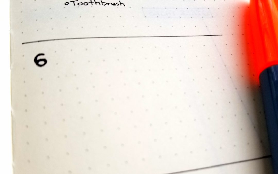Minimalist Task List For Your Bullet Journal
